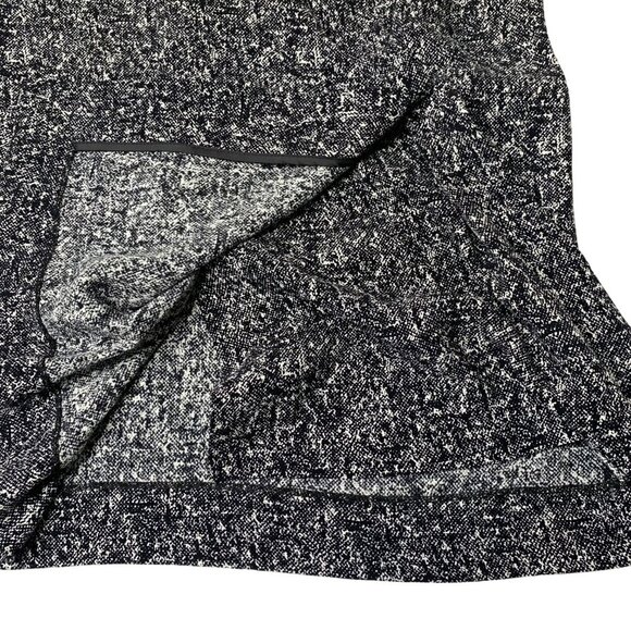 Sandro Paris Black White Speckled Wrap Front Tank Dress Women’s Size 8 - Picture 4 of 8